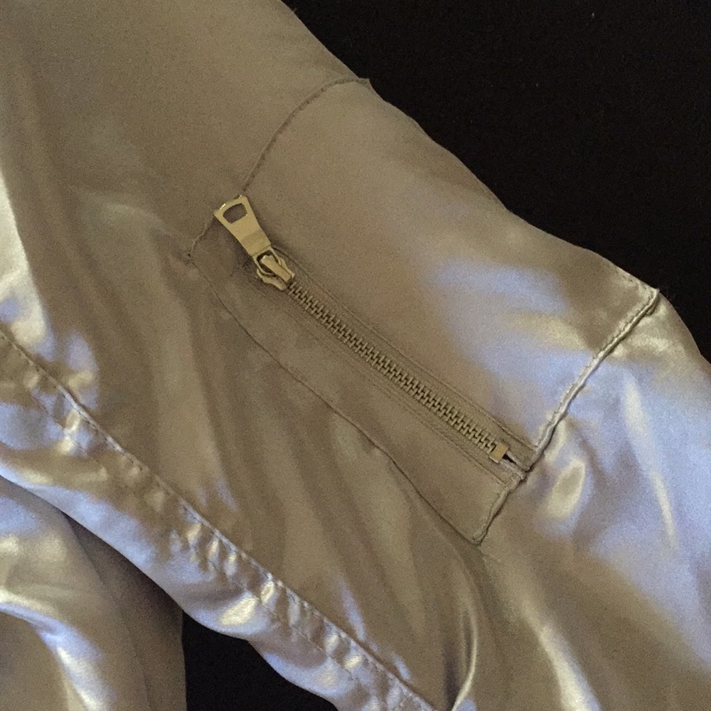 Grey bomber jacket - Picture 2 of 4